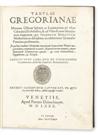 MOLETI [or MOLETO], GIUSEPPE. Tabulae Gregorianae motuum octavae sphaerae ac luminarium ad usum calendarii ecclesiastici.  1580